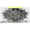 Image 1 : $$$ RHINESTONE BELT BUCKLE WITH ZIPPO STYLE