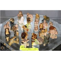 ESTATE LARGE COLLECTION OF WADE TEA ORNAMENTS