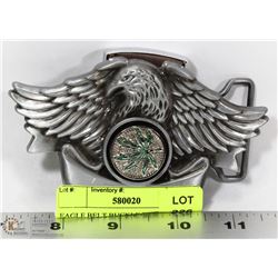 EAGLE BELT BUCKLE WITH ZIPPO STYLE LIGHTER