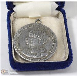 1937 KING GEORGE VI CORONATION PENDANT