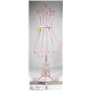 Image 1 : DECORATIVE PINK  WIRE DISPLAY / JEWELRY STAND