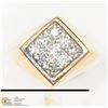 Image 4 : #15 -10K YELLOW GOLD DIAMOND RING