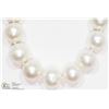 Image 2 : #17 -FRESHWATER PEARL NECKLACE W/ST.SILVER CLASP