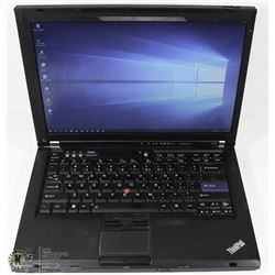 BUSINESS LENOVO T400 LAPTOP/ WIN 10/MS OFFICE 2016
