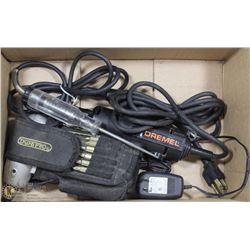 BOX W/DREMEL, DURAPRO CORDLESS DRILL