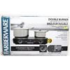 Image 1 : FARBERWARE DOUBLE BURNER HOT PLATE WITH
