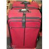 Image 1 : SET OF 2  X-LARGE "SKYWAY"  RED SUITCASES