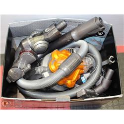 DYSON DC-21 VACUUM AND ATTACHMENTS