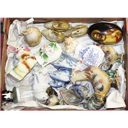 BOX FULL OF COLLECTIBLES & TRINKETS