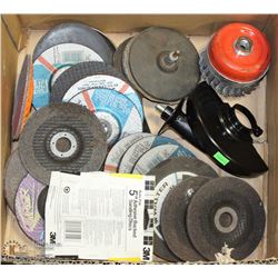 BOX FULL OF CUTOFF WHEELS, ZIPCUT