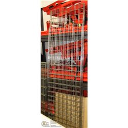 GROUP OF 3 METAL DISPLAY RACKS