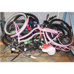 LARGER PALLET OF STORE RETURN BIKES