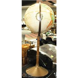 WORLD GLOBE ON STAND