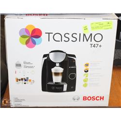 NEW TASSIMO T47 PLUS WITH BAR CODE TECHNOLOGY