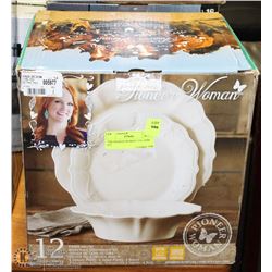 "THE PIONEER WOMAN" 12PC DISH SET