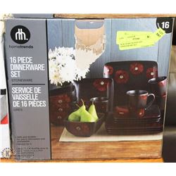 NEW HOMETRENDS 16PC DINNERWARE SET