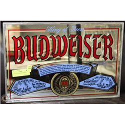VINTAGE BUDWEISER MIRROR
