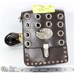 AMERICAN PRIDE LEATHER CROSSBODY PURSE