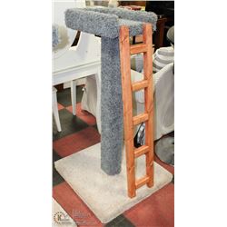 NEW CAT PLAY AREA WITH PERCH