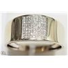 Image 2 : #50 -14K WHITE GOLD MEN'S 81 DIAMOND RING
