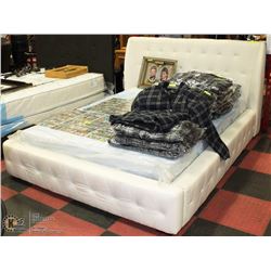 FREIGHT DAMAGE WHITE QUEEN SIZE BEDFRAME