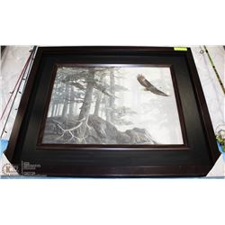 FLYING HIGH  FRAMED PAINTING  BY