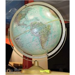VINTAGE PRE-1950'S WORLD GLOBE WITH USSR