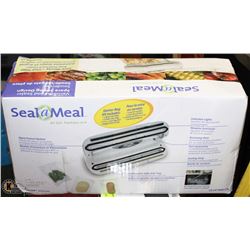 SEAL-A-MEAL VACUUM FOOD SEALER WITH BAGS