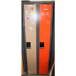 BANK OF 2 LOCKERS