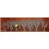 Image 1 : 22PCS MOSTLY  PINWHEEL WHITE WINE  GLASSES