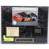 Image 1 : JEFF GORDON "RACING GREAT" PLAQUE W/ PIECE OF A