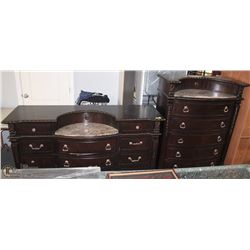 FREIGHT DAMAGE:11 DRAWER PROVINCIAL VANITY TOP