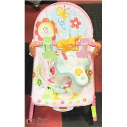 NEWBORN FISHER PRICE ROCKING CHAIR AND INFANT