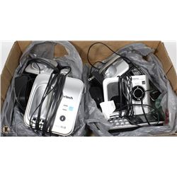 2 SETS OF V-TECH HOME PHONES - ONE SET 6.0