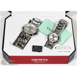 GENEVA HIS AND HERS WATCH SET