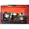 Image 1 : ORANGE TOOL BOX W/ CONTENTS
