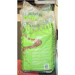4 LARGE BAGS OF CEDAR  MULCH