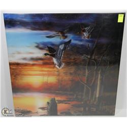 3D PICTURE, APRROXIMATELY 15 1/2" X 15 1/2"