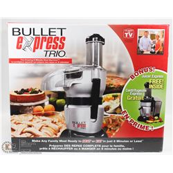 BULLET FOOD PREP TRIO UNUSED IN BOX