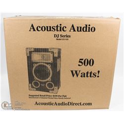 ACOUSTIC AUDIO DJ SERIES MODEL GX350 LOUDSPEAKER