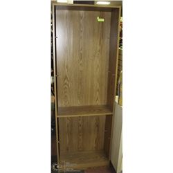 BOOKCASE WITH SHELVES 25"X9"X72" EACH