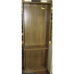 BOOKCASE WITH SHELVES 25"X9"X72" EACH