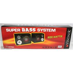 VISIONIK 200W SUPER BASS SYSTEM