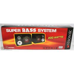 VISIONIK 200W SUPER BASS SYSTEM