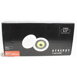 1 PAIR OF SYNERGY SERIES BY MA RADIO 65IC 6.5"