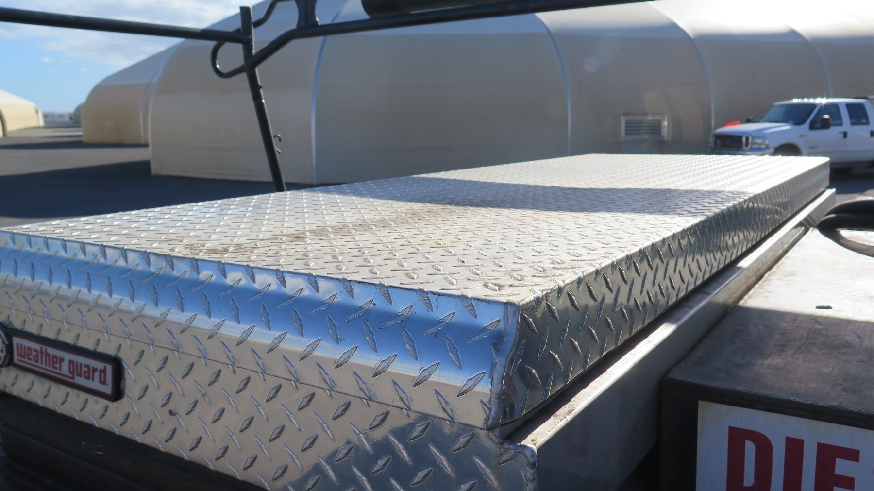 2015 Ford F250 4X4 Truck, Rack, Truck Box, Diesel Fuel Tank, Lic ...