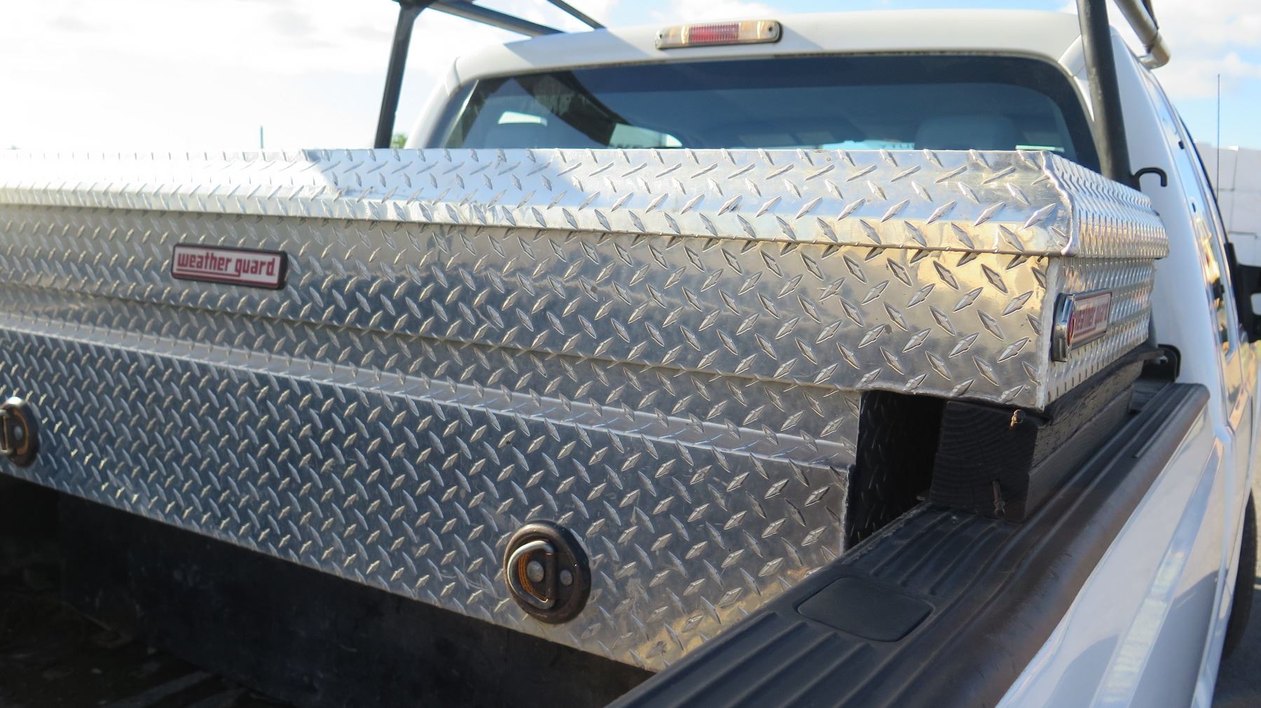 2015 Ford F250 4X4 Truck, Rack, Truck Box, Diesel Fuel Tank, Lic ...