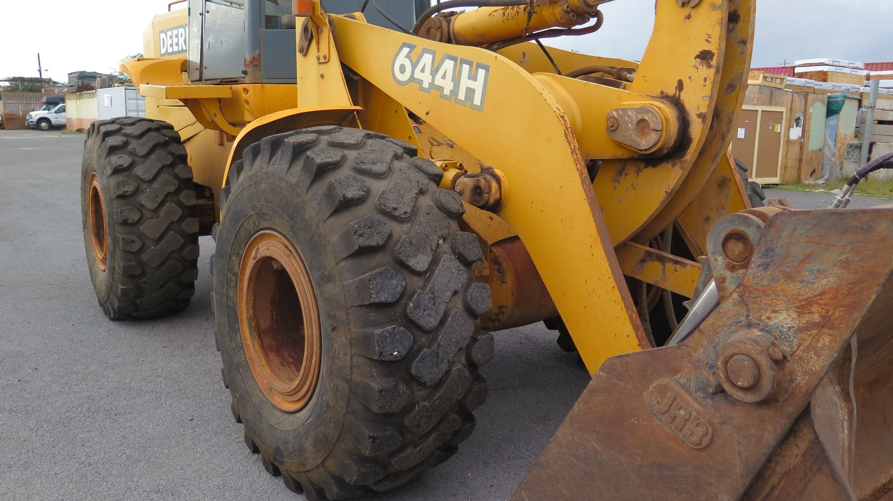 John Deere 644H Loader, 3636 Hrs. Purchased used Sept 2014 for $49K