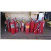 Image 1 : Approx. 8 Fire Extinguishers