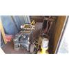 Image 2 : Contents of Shelving: Pressure Washer, Signage, Paint, Lights, Tamper, etc